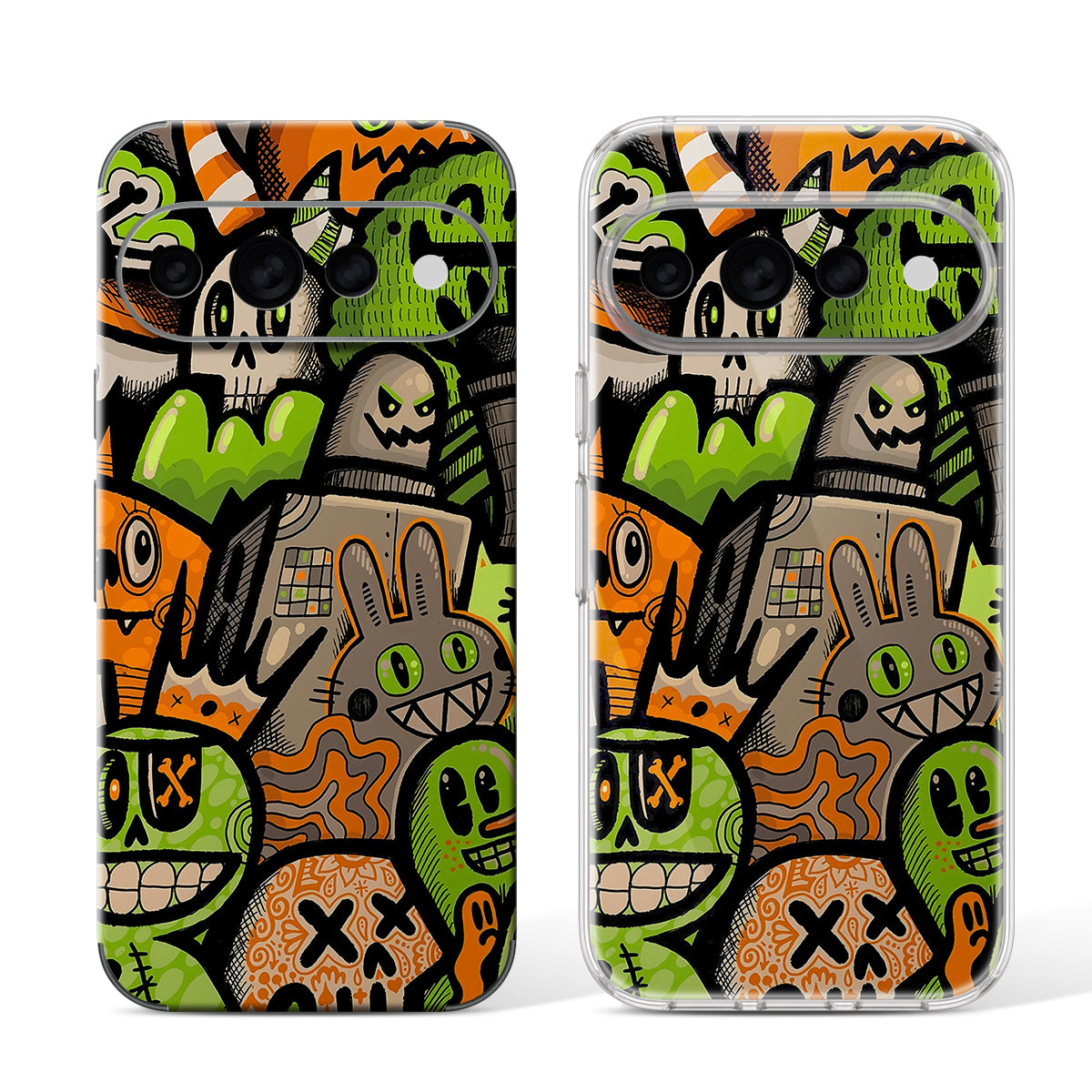 
Phone Skin for Google Pixel 11 Pro Black — Design 14