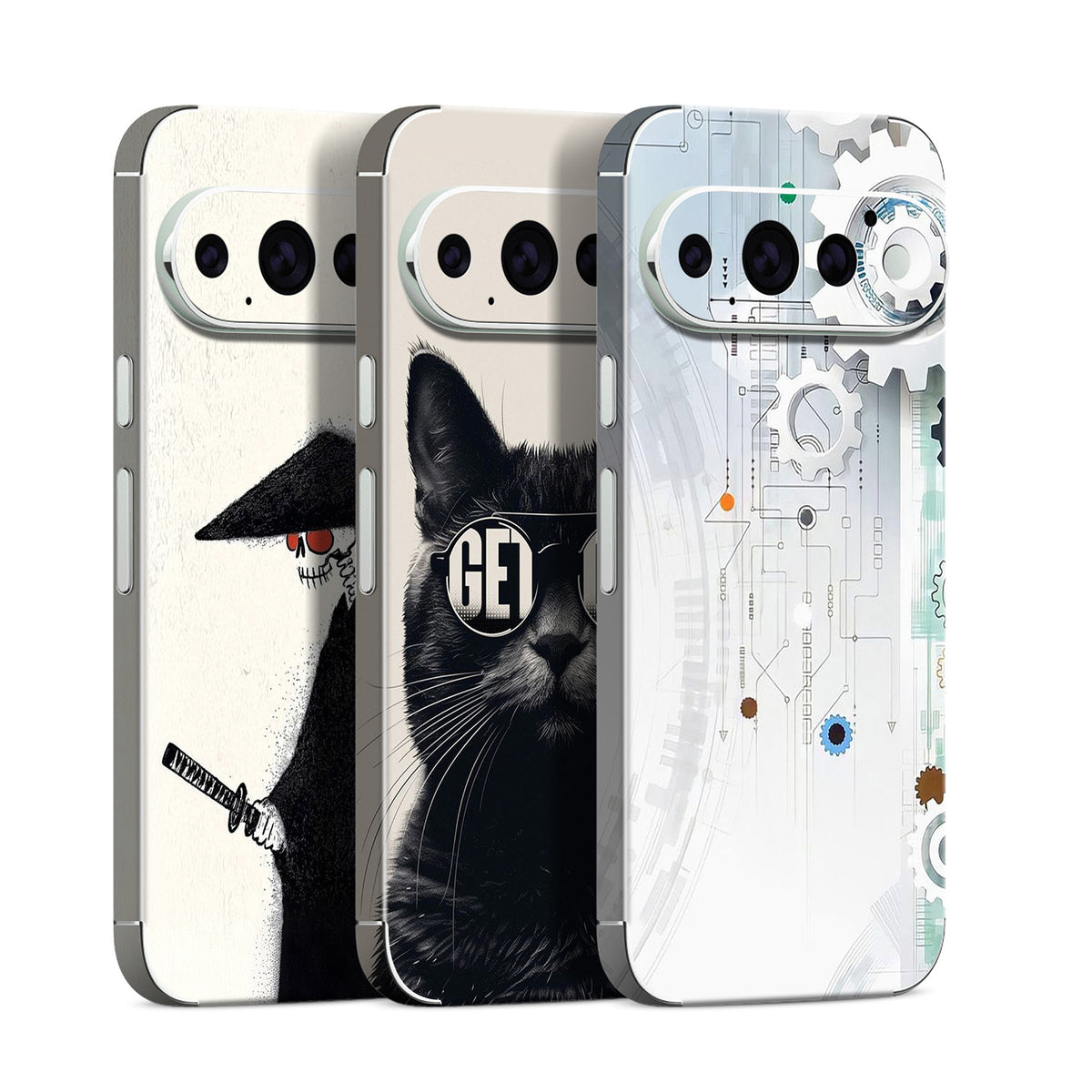 Full-body Phone Skin for Google Pixel 11 Pro — Gray — product view 1