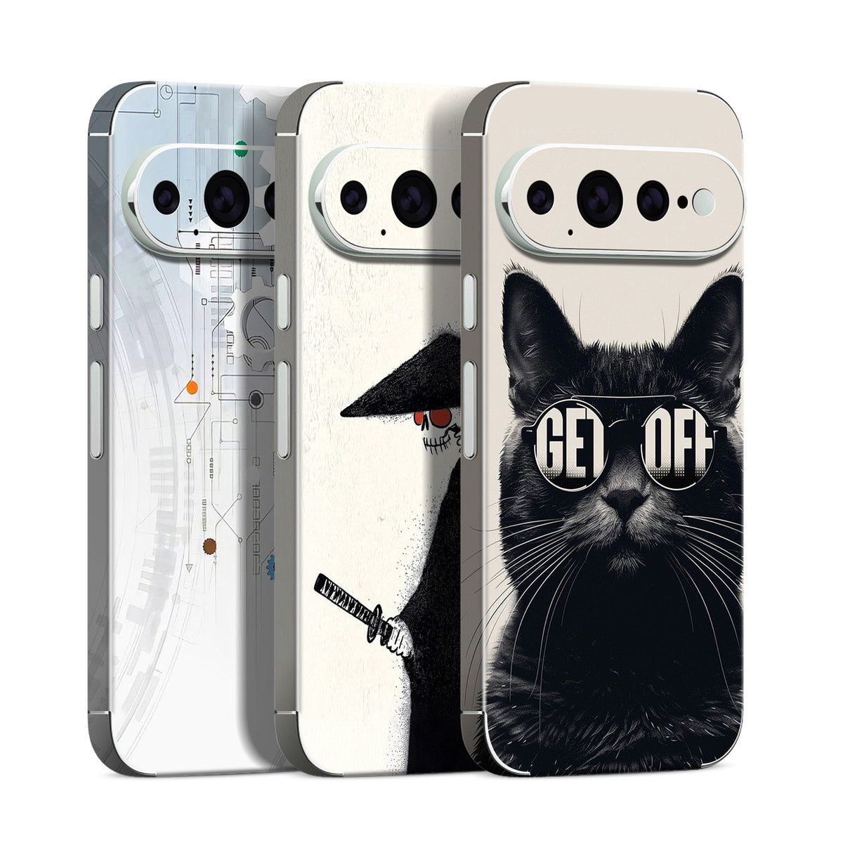 Full-body Phone Skin for Google Pixel 11 Pro XL — Gray — product view 1