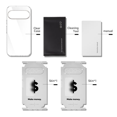 Full-body Phone Skin for Google Pixel 11 Pro XL — Gray — product view 9