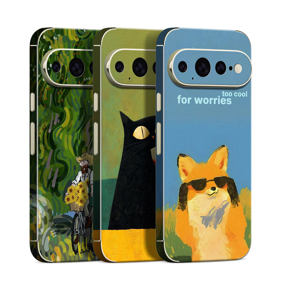 Full-body Phone Skin for Google Pixel 11 Pro XL — Green — product view 1