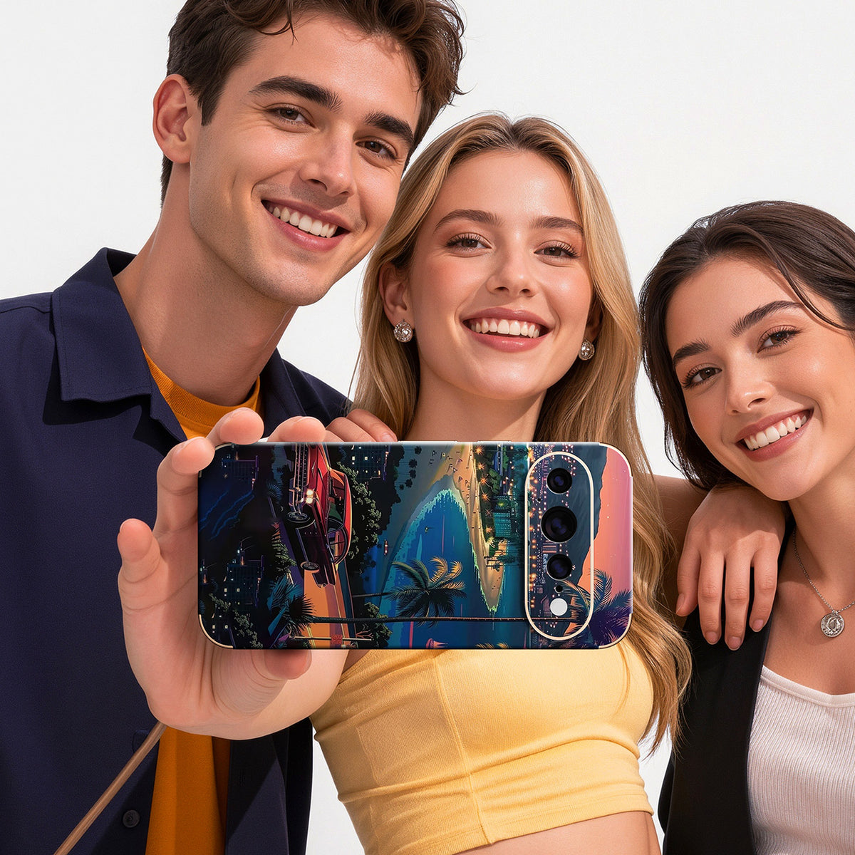 Full-body Phone Skin for Google Pixel 11 Pro XL — Pink — product view 8