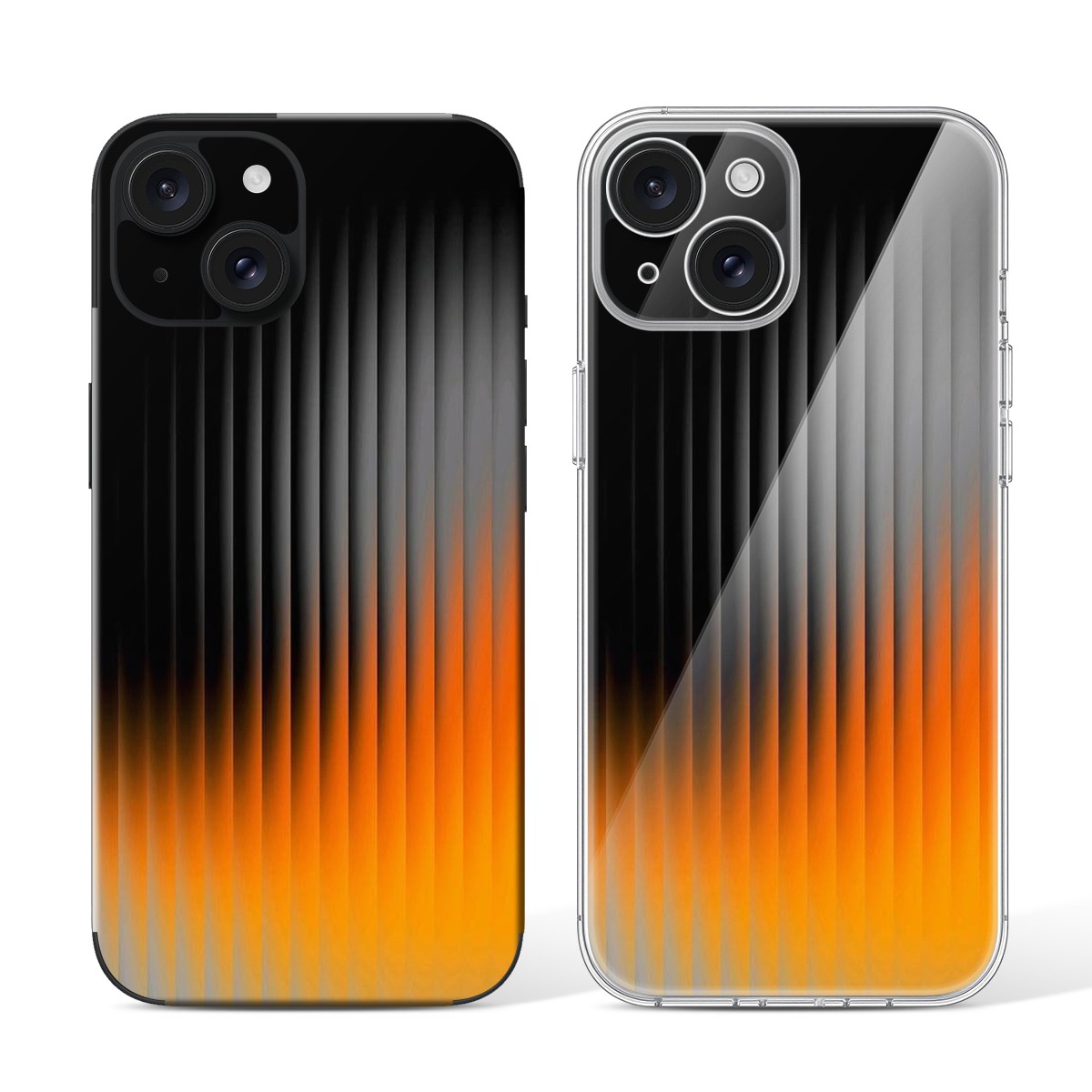 
Phone Skin for iPhone 15 Black — Design 103