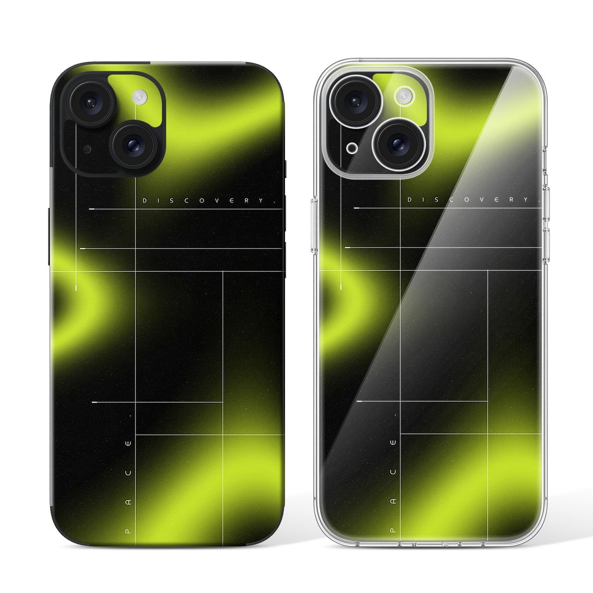 
Phone Skin for iPhone 15 Black — Design 104