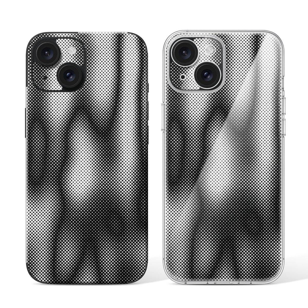
Phone Skin for iPhone 15 Black — Design 115