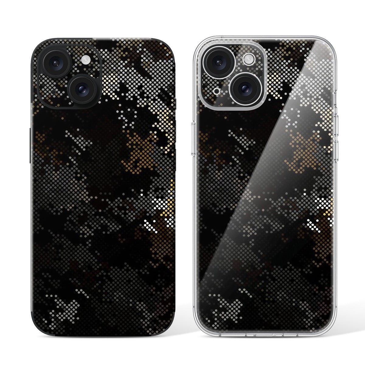 
Phone Skin for iPhone 15 Black — Design 116