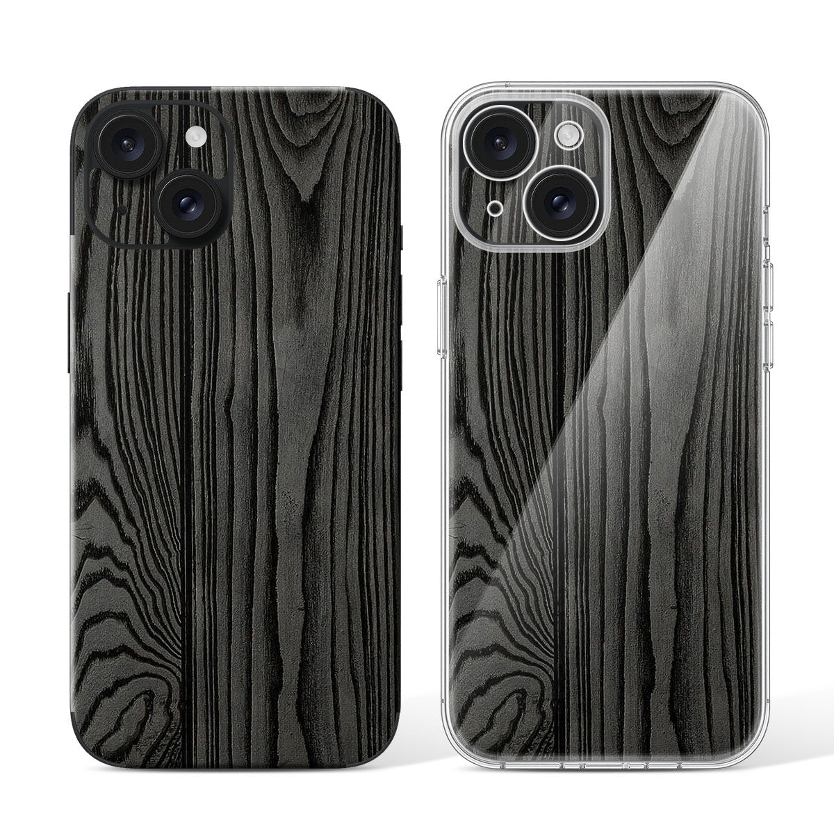 
Phone Skin for iPhone 15 Black — Design 118