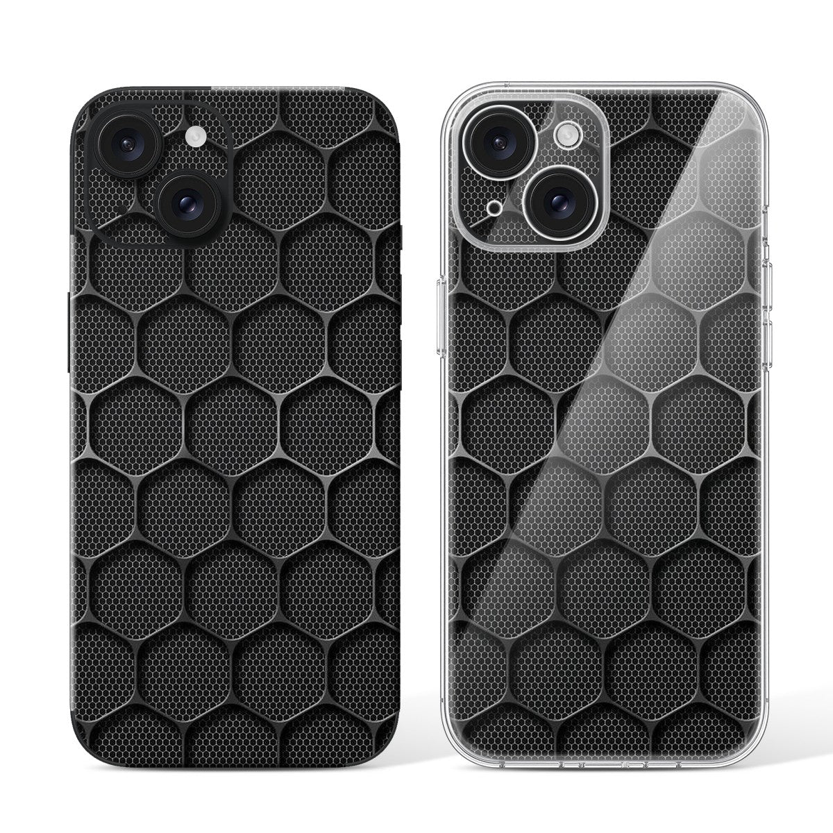 
Phone Skin for iPhone 15 Black — Design 119