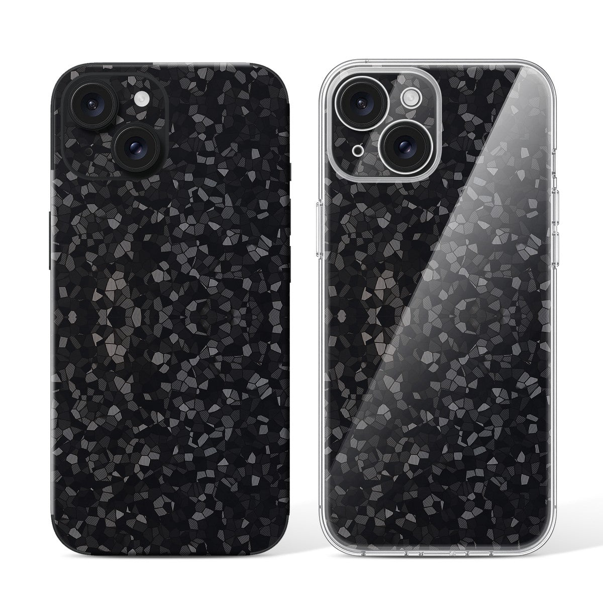 
Phone Skin for iPhone 15 Black — Design 124