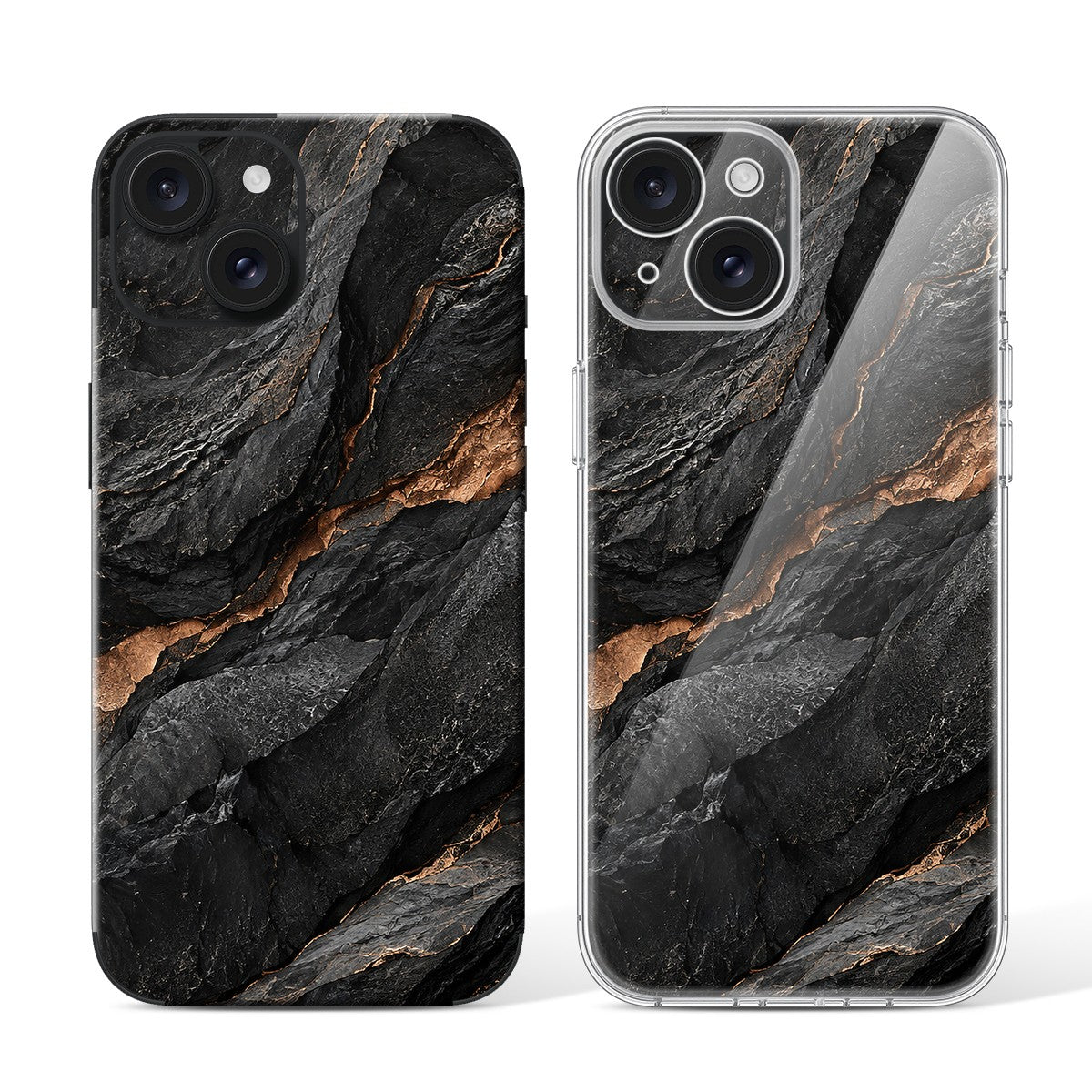 
Phone Skin for iPhone 15 Black — Design 125