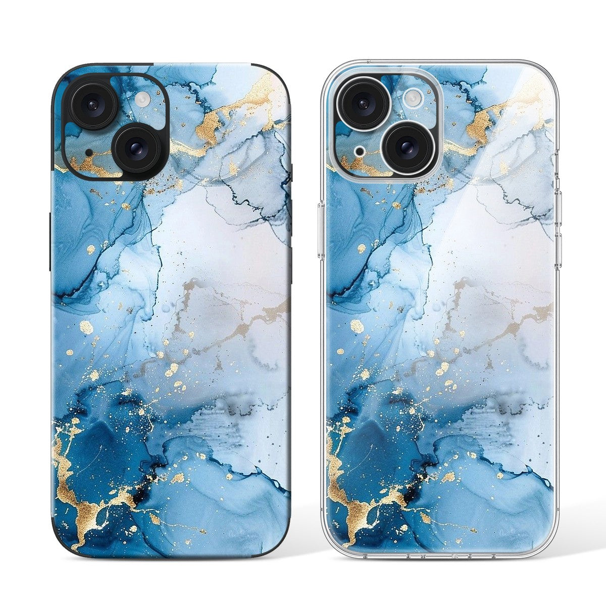 
Phone Skin for iPhone 15 Black — Design 128