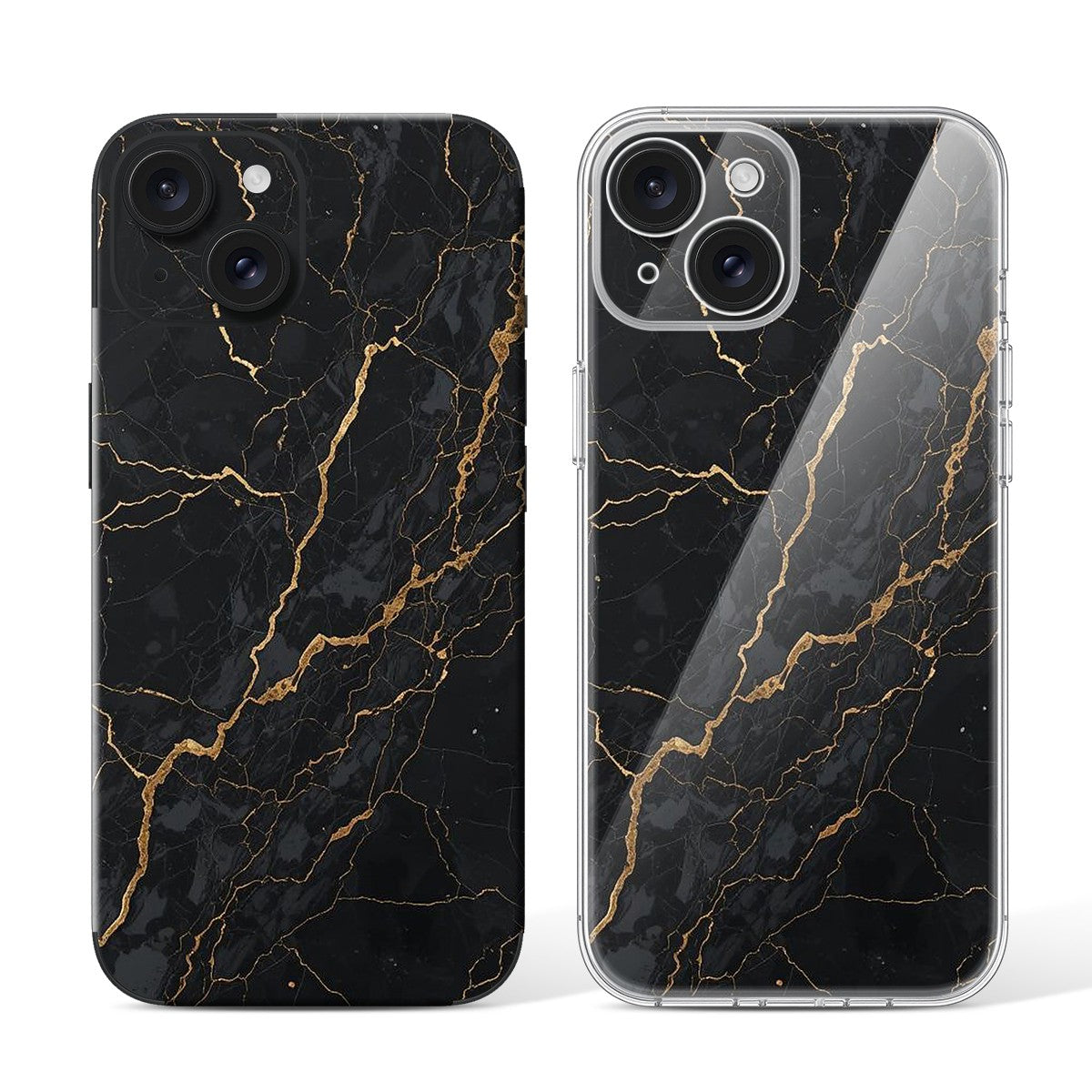 
Phone Skin for iPhone 15 Black — Design 130