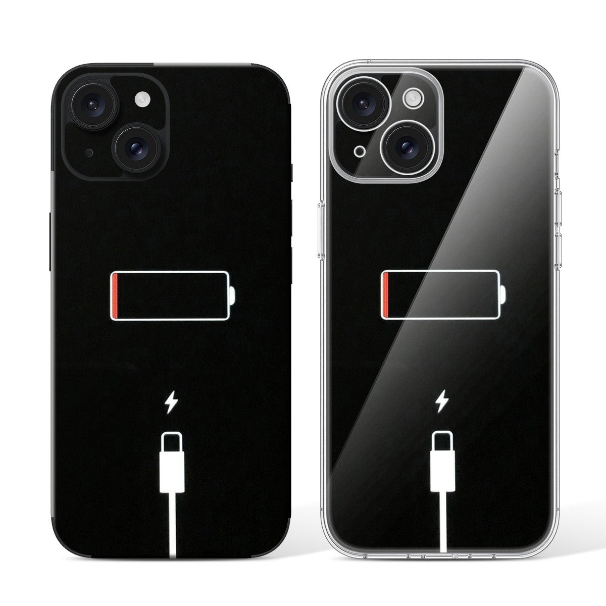 
Phone Skin for iPhone 15 Black — Design 37