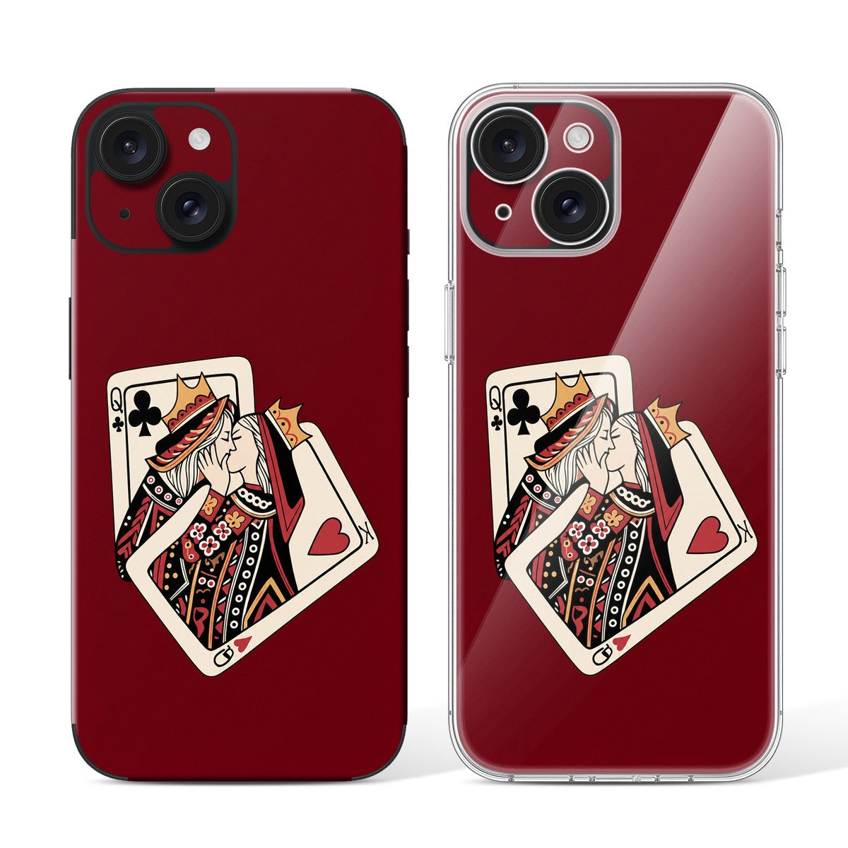 
Phone Skin for iPhone 15 Black — Design 49