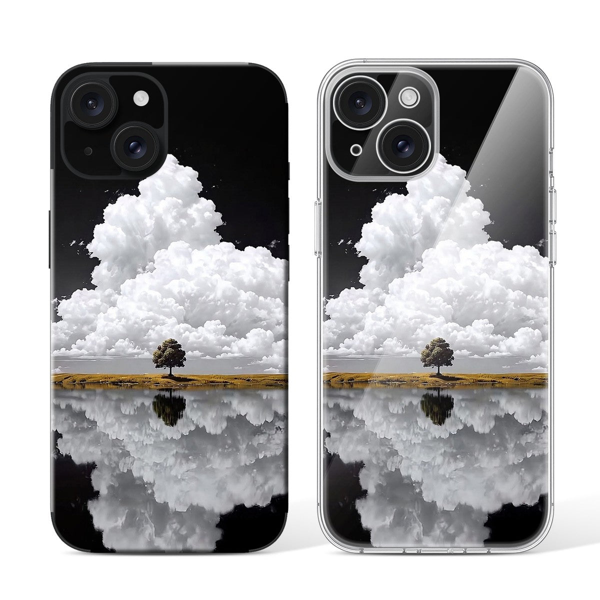 
Phone Skin for iPhone 15 Black — Design 55