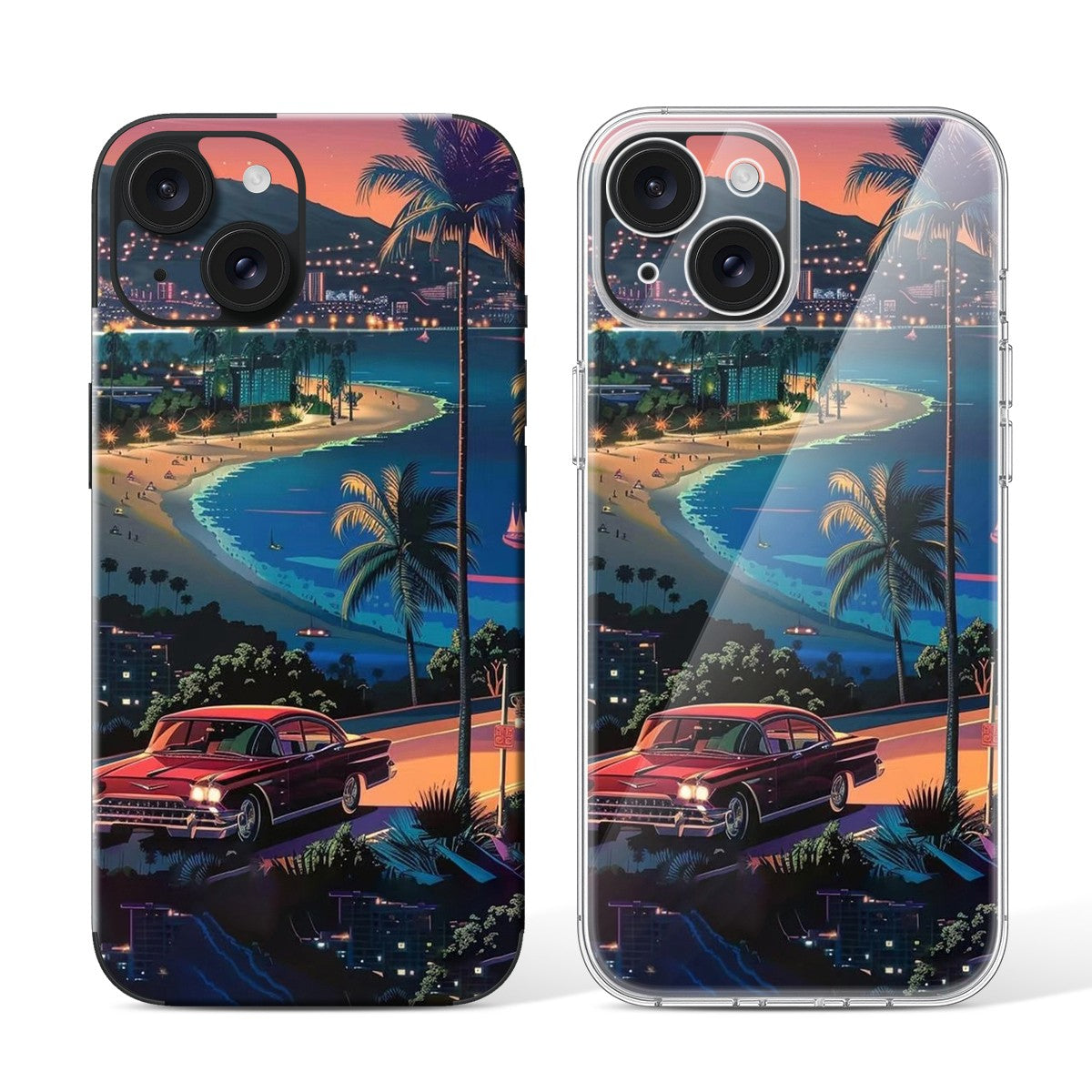 
Phone Skin for iPhone 15 Black — Design 65