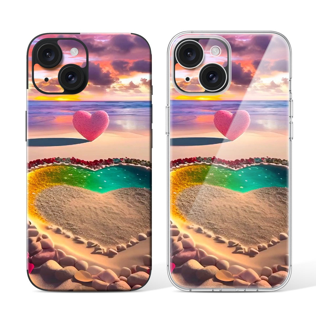 
Phone Skin for iPhone 15 Black — Design 71