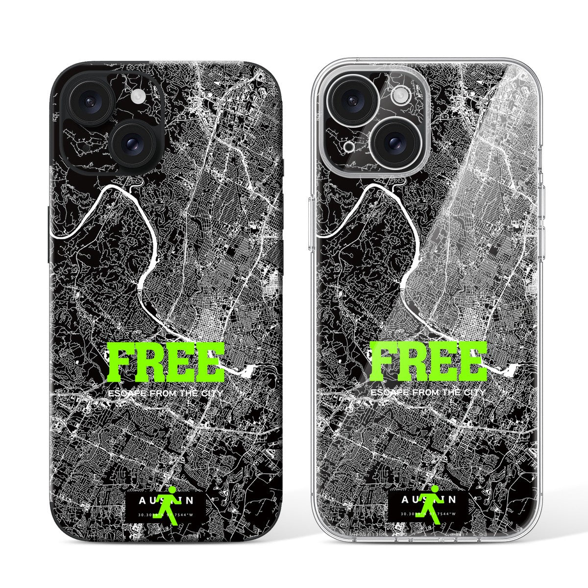 
Phone Skin for iPhone 15 Black — Design 90