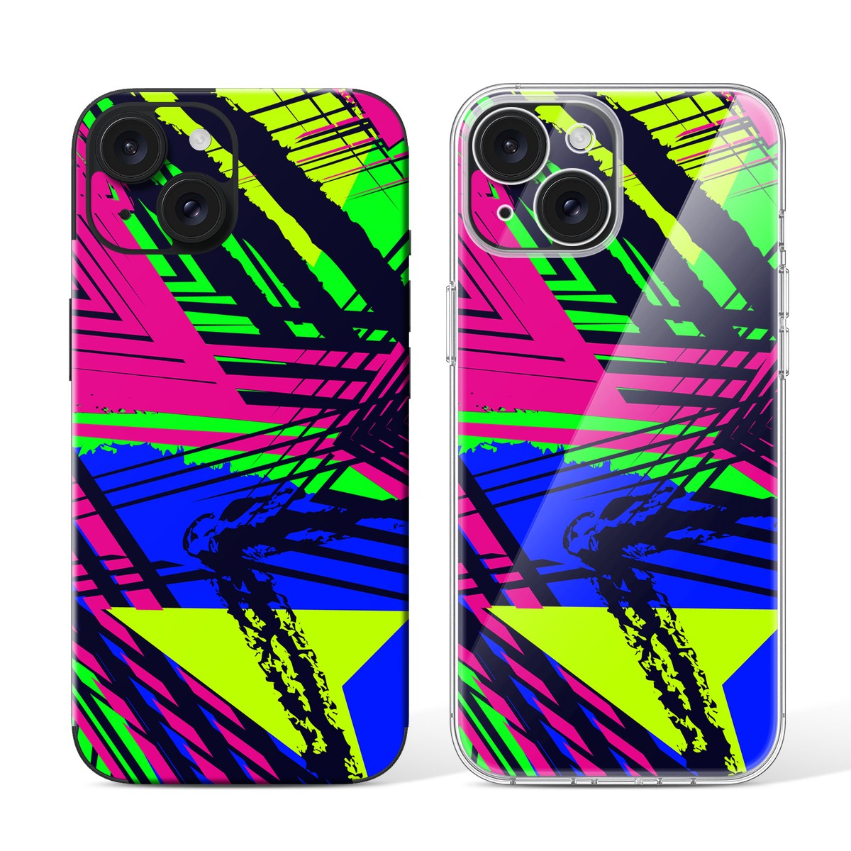 
Phone Skin for iPhone 15 Black — Design 96