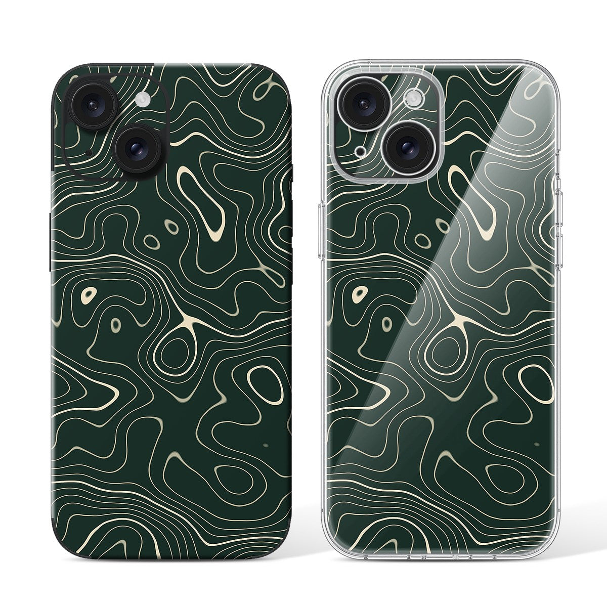 
Phone Skin for iPhone 15 Black — Design 98