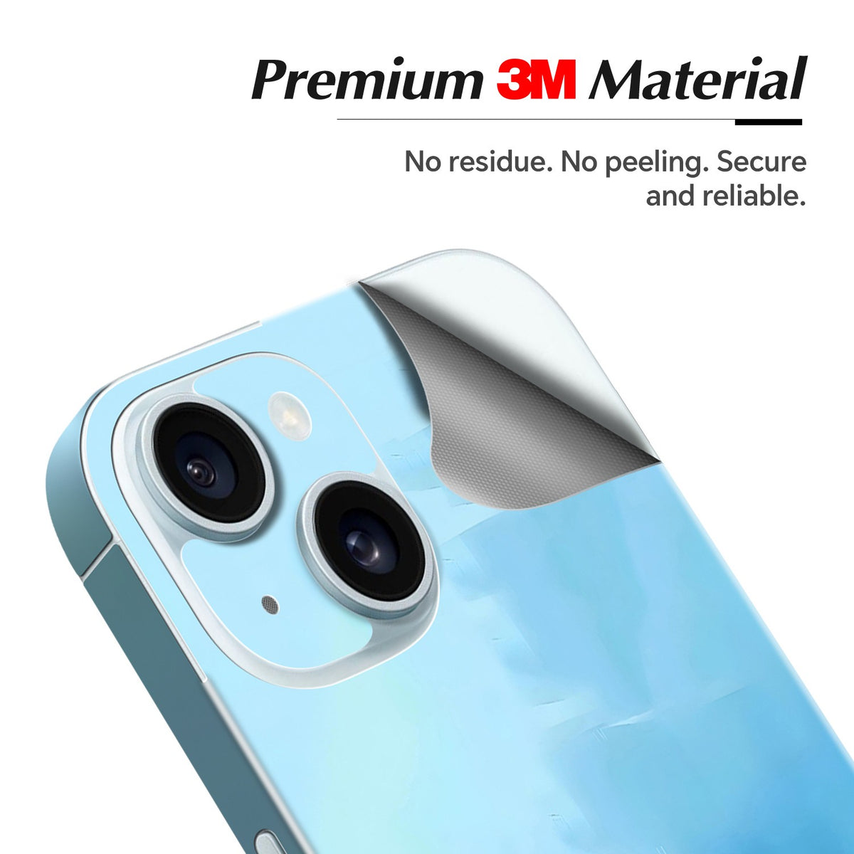 Phone Skin for iPhone 15 Blue — product view 2
