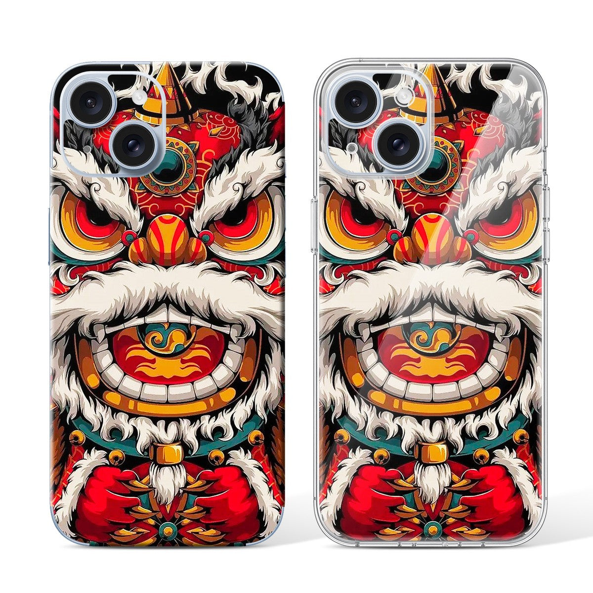 
Phone Skin for iPhone 15 Blue — Design 05