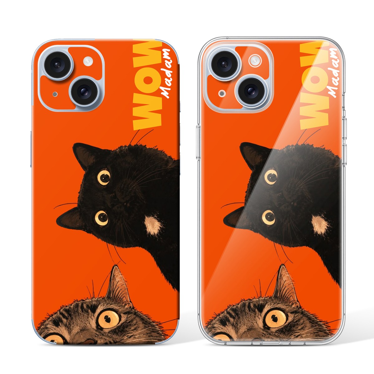 
Phone Skin for iPhone 15 Blue — Design 07