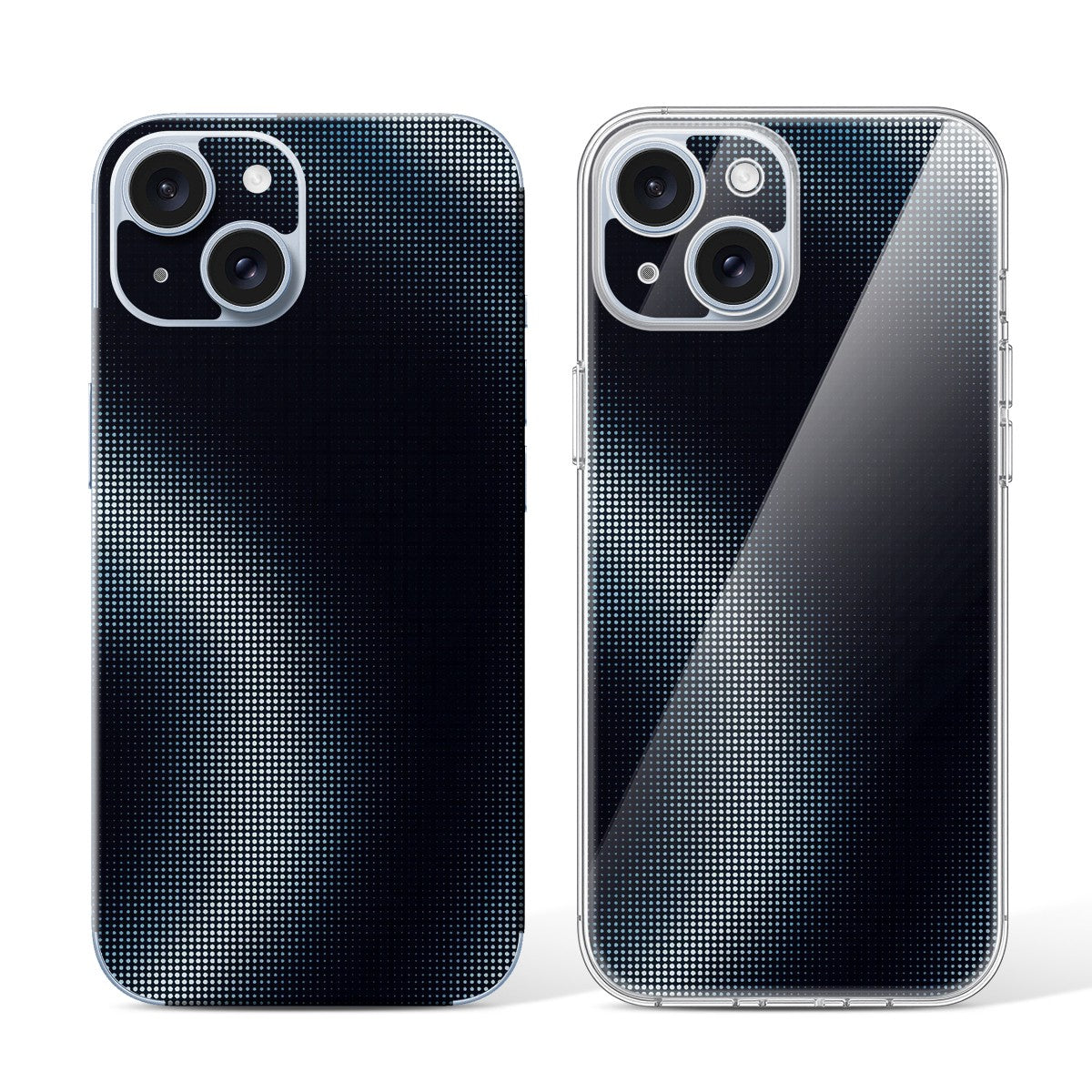 
Phone Skin for iPhone 15 Blue — Design 102
