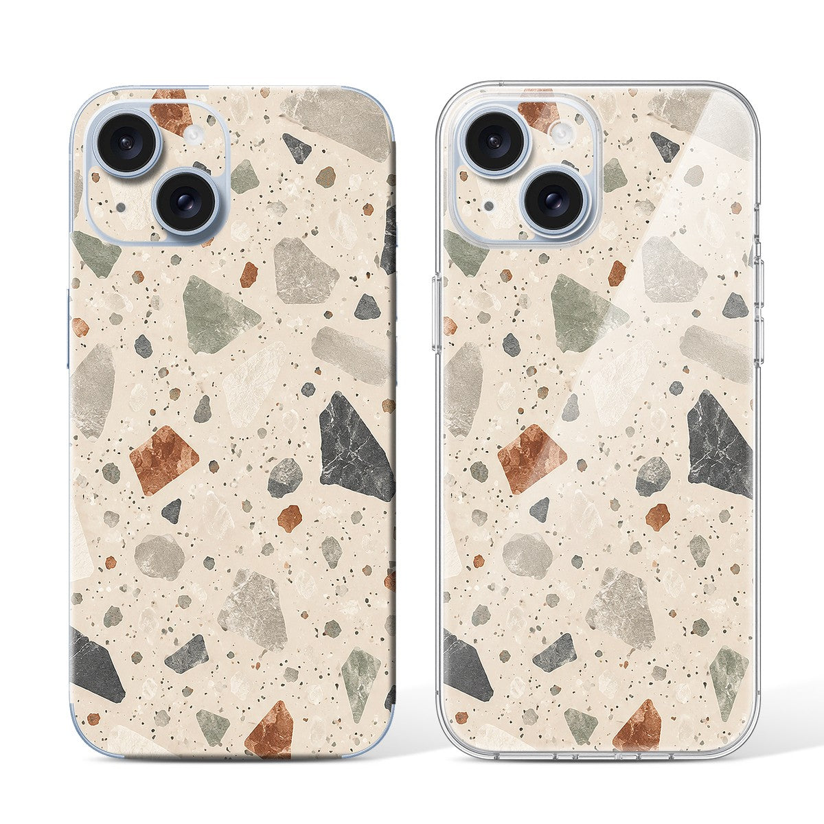 
Phone Skin for iPhone 15 Blue — Design 117