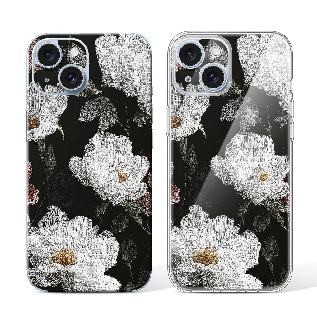 
Phone Skin for iPhone 15 Blue — Design 26