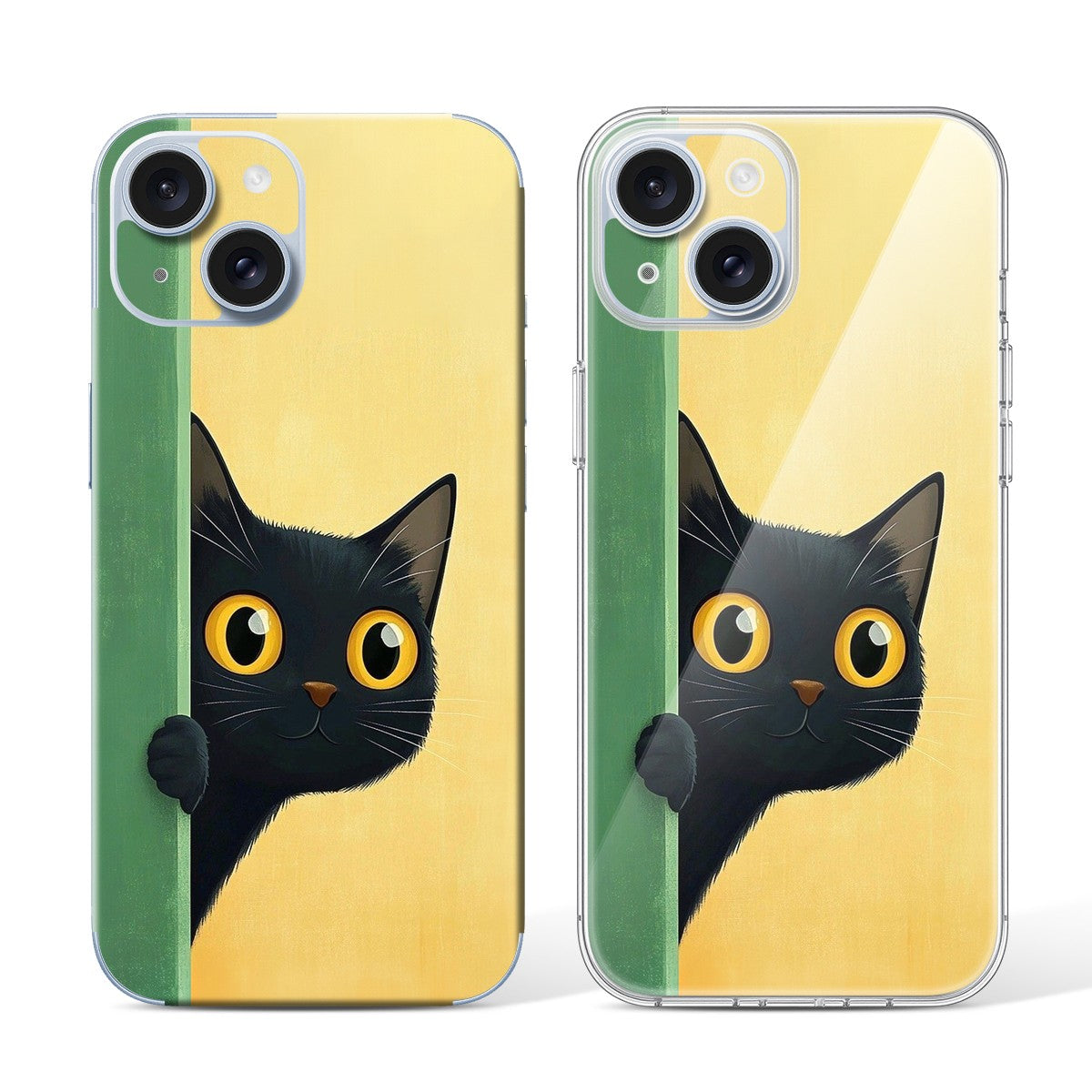 
Phone Skin for iPhone 15 Blue — Design 34