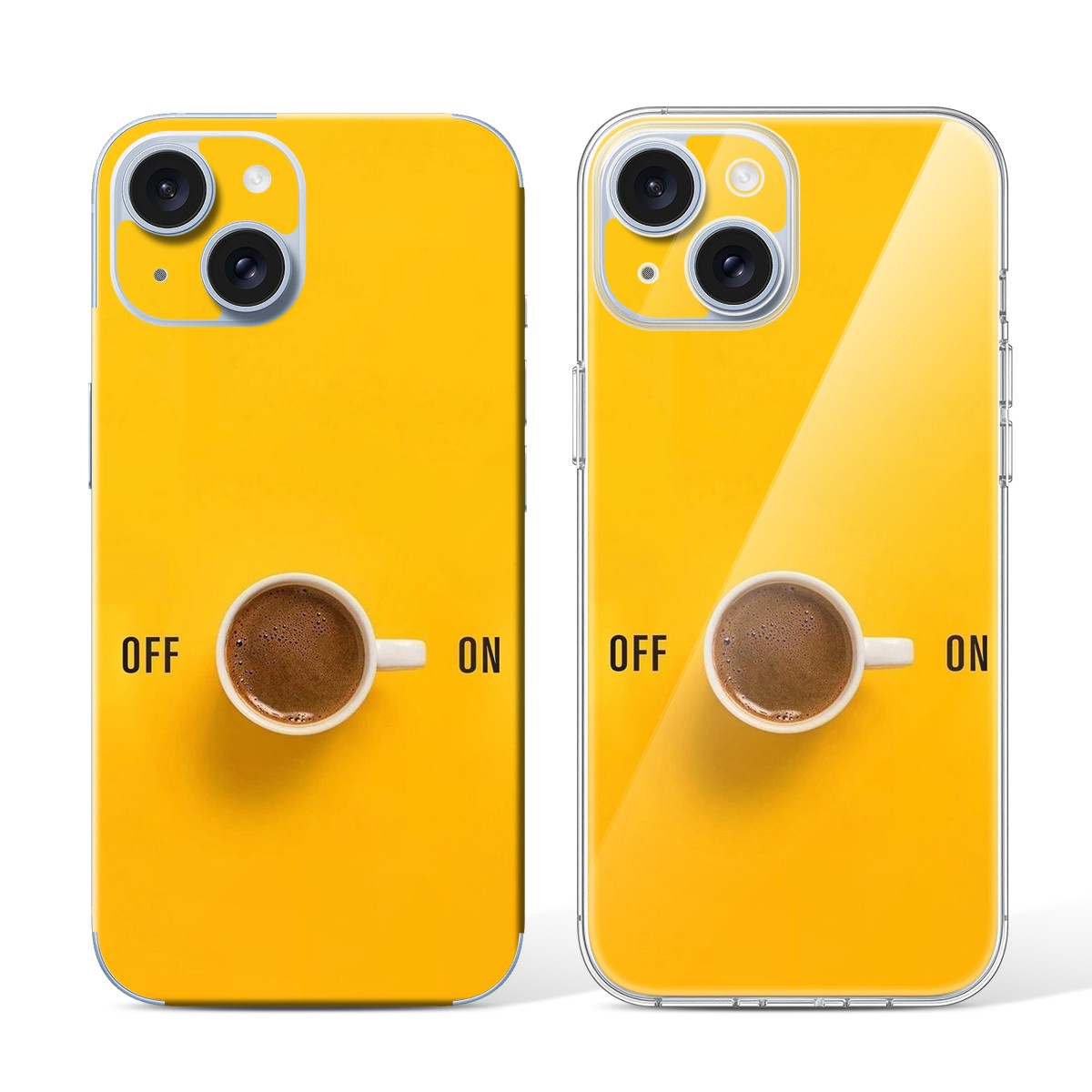 
Phone Skin for iPhone 15 Blue — Design 45