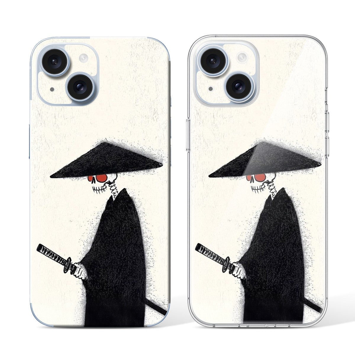 
Phone Skin for iPhone 15 Blue — Design 46