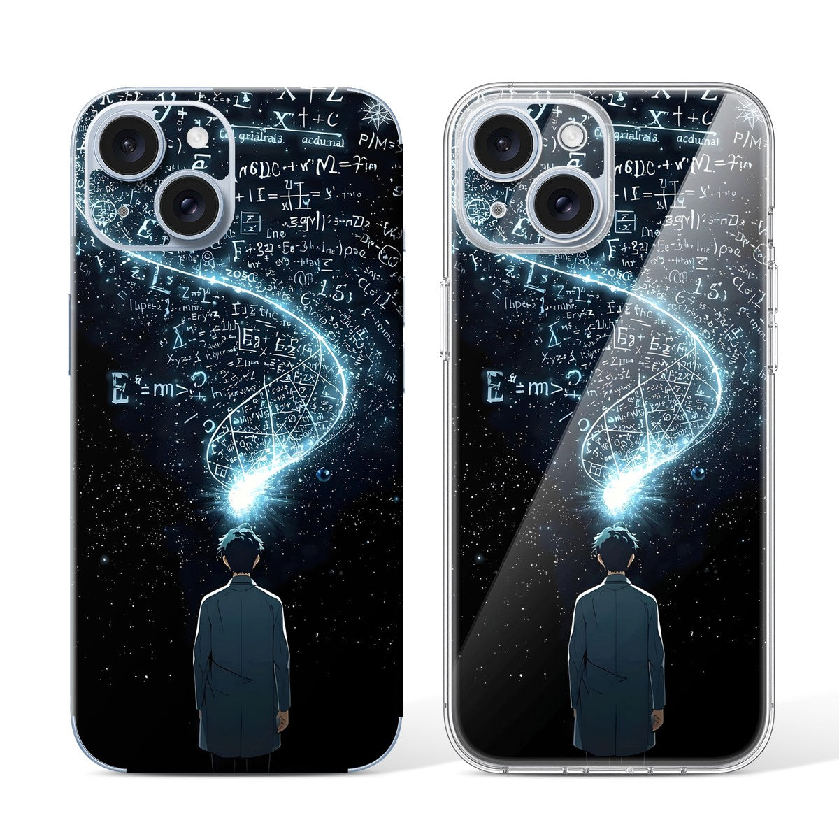 
Phone Skin for iPhone 15 Blue — Design 54