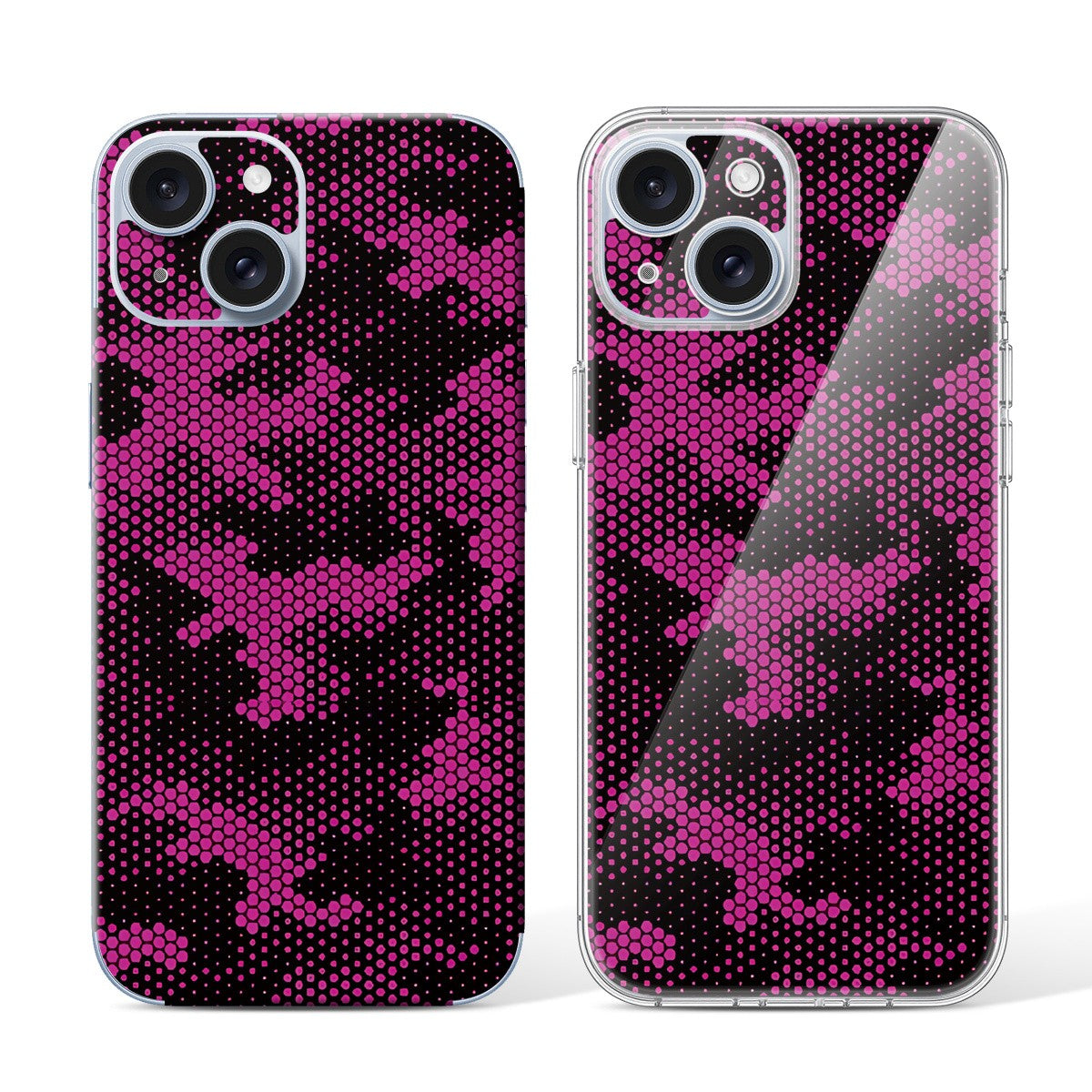 
Phone Skin for iPhone 15 Blue — Design 92