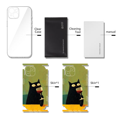 Phone Skin for iPhone 15 Green — product view 9