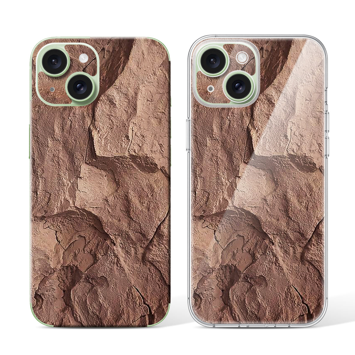 
Phone Skin for iPhone 15 Green — Design 109
