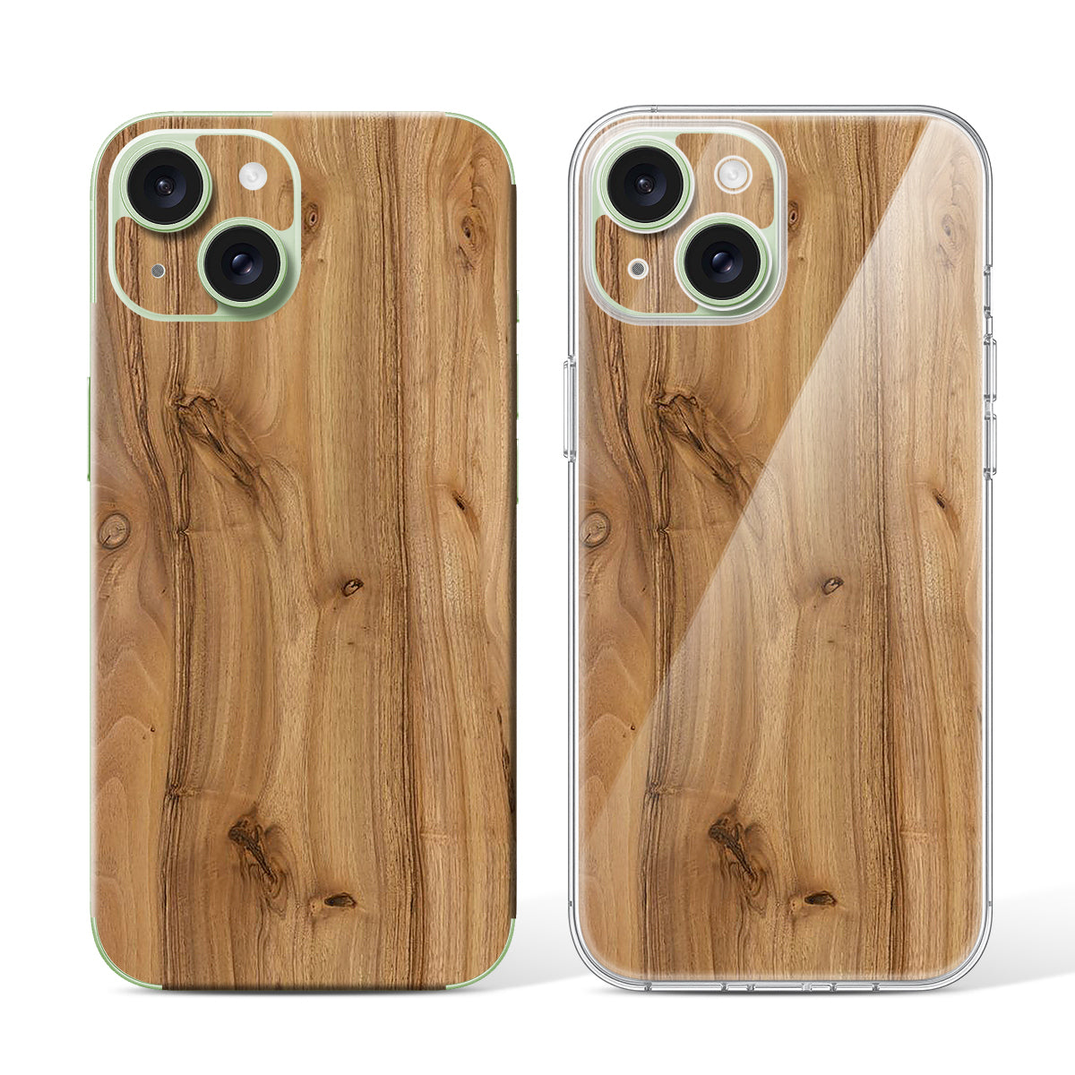 
Phone Skin for iPhone 15 Green — Design 111