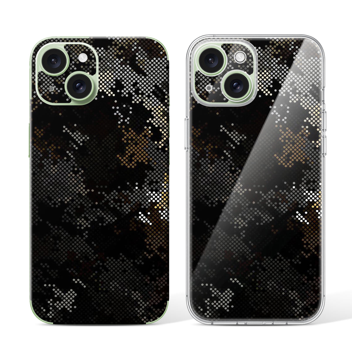 
Phone Skin for iPhone 15 Green — Design 116