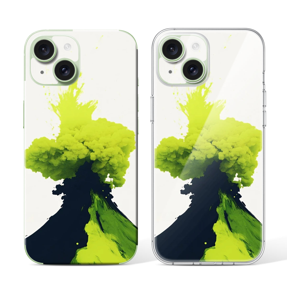 
Phone Skin for iPhone 15 Green — Design 22
