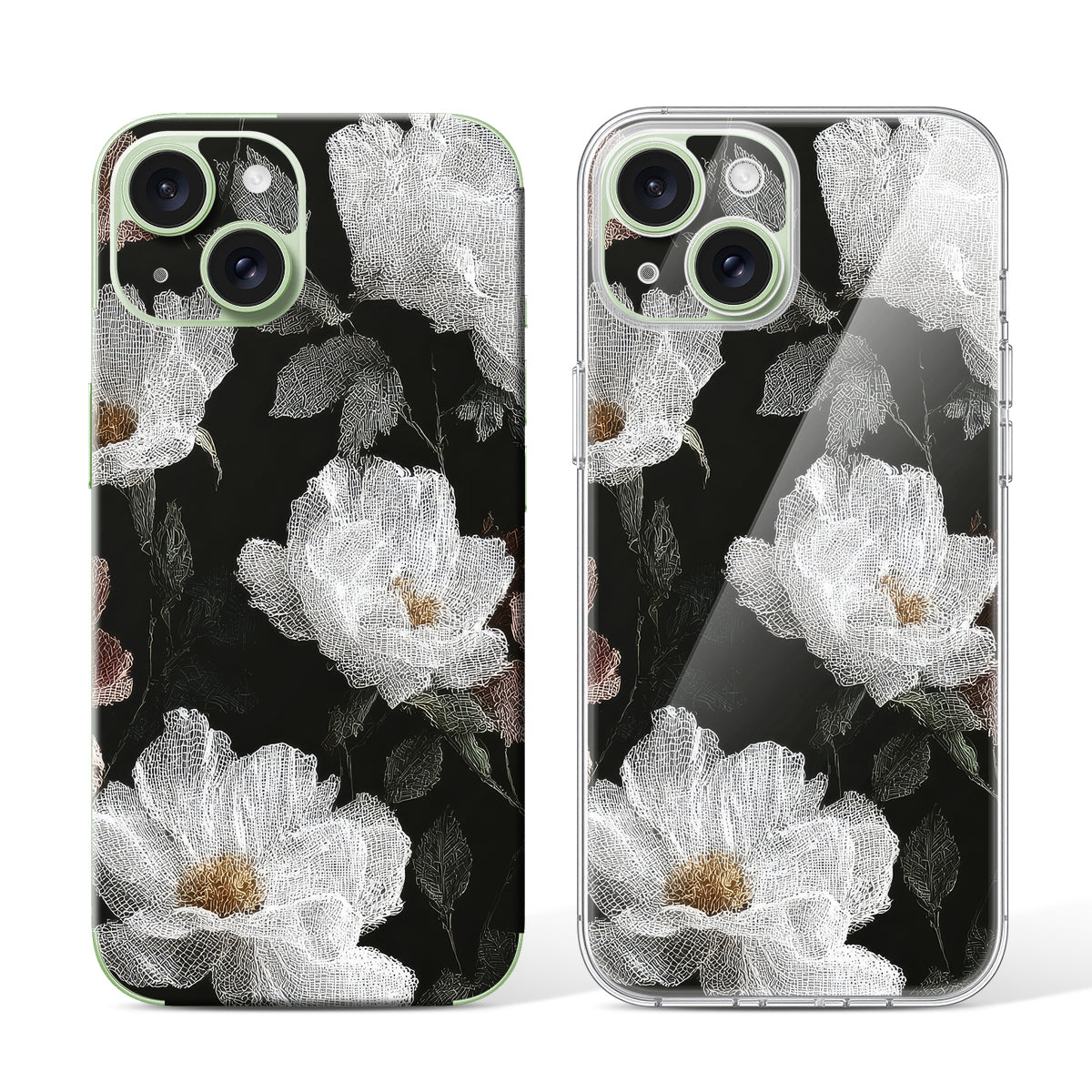 
Phone Skin for iPhone 15 Green — Design 26