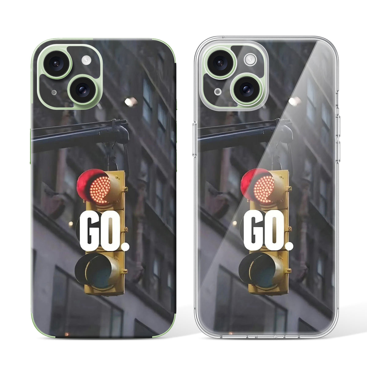 
Phone Skin for iPhone 15 Green — Design 28