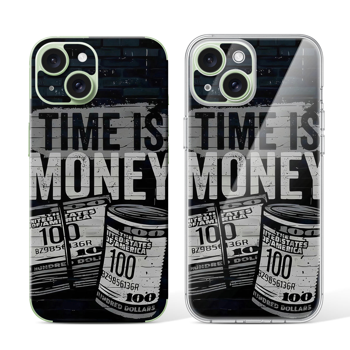 
Phone Skin for iPhone 15 Green — Design 29