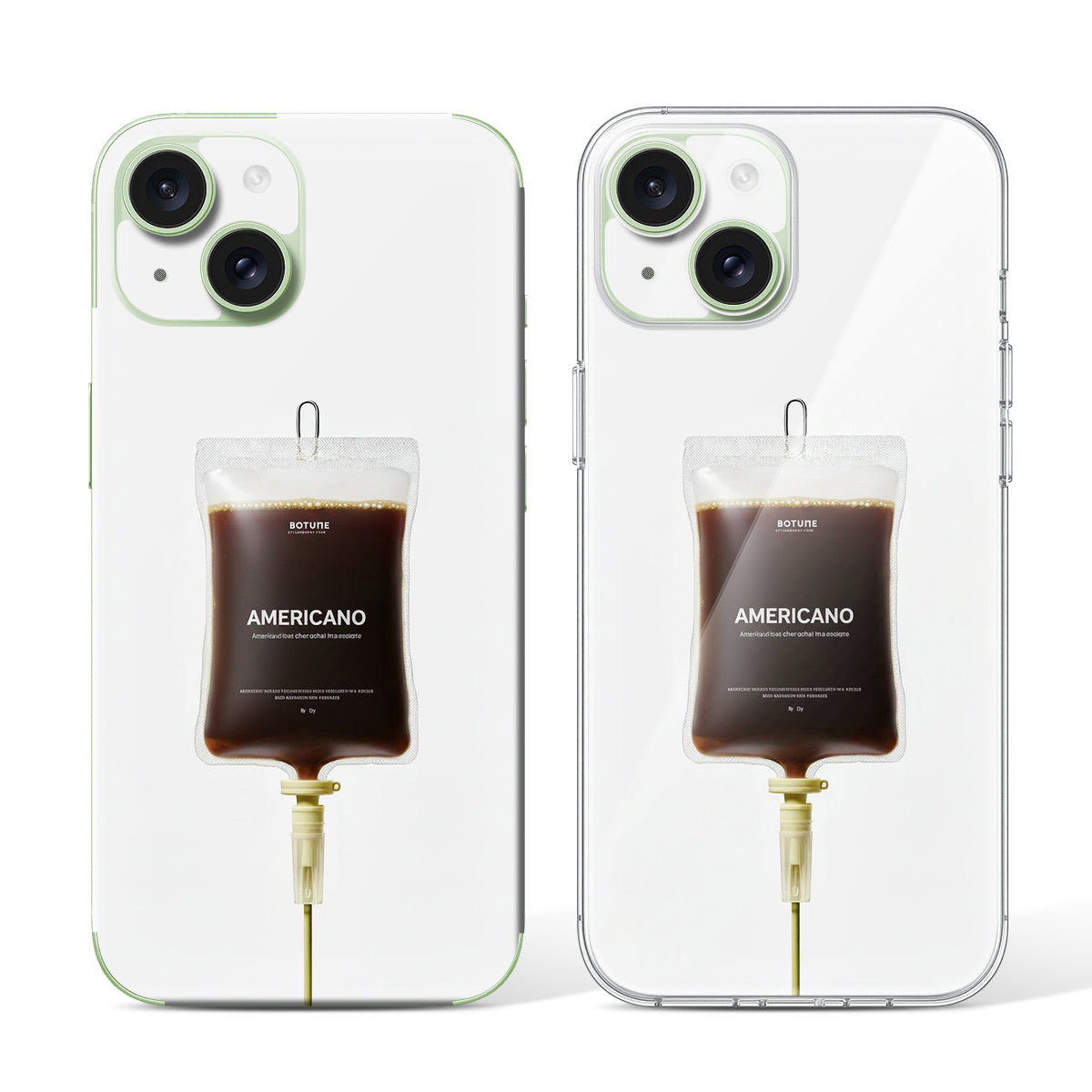 
Phone Skin for iPhone 15 Green — Design 44