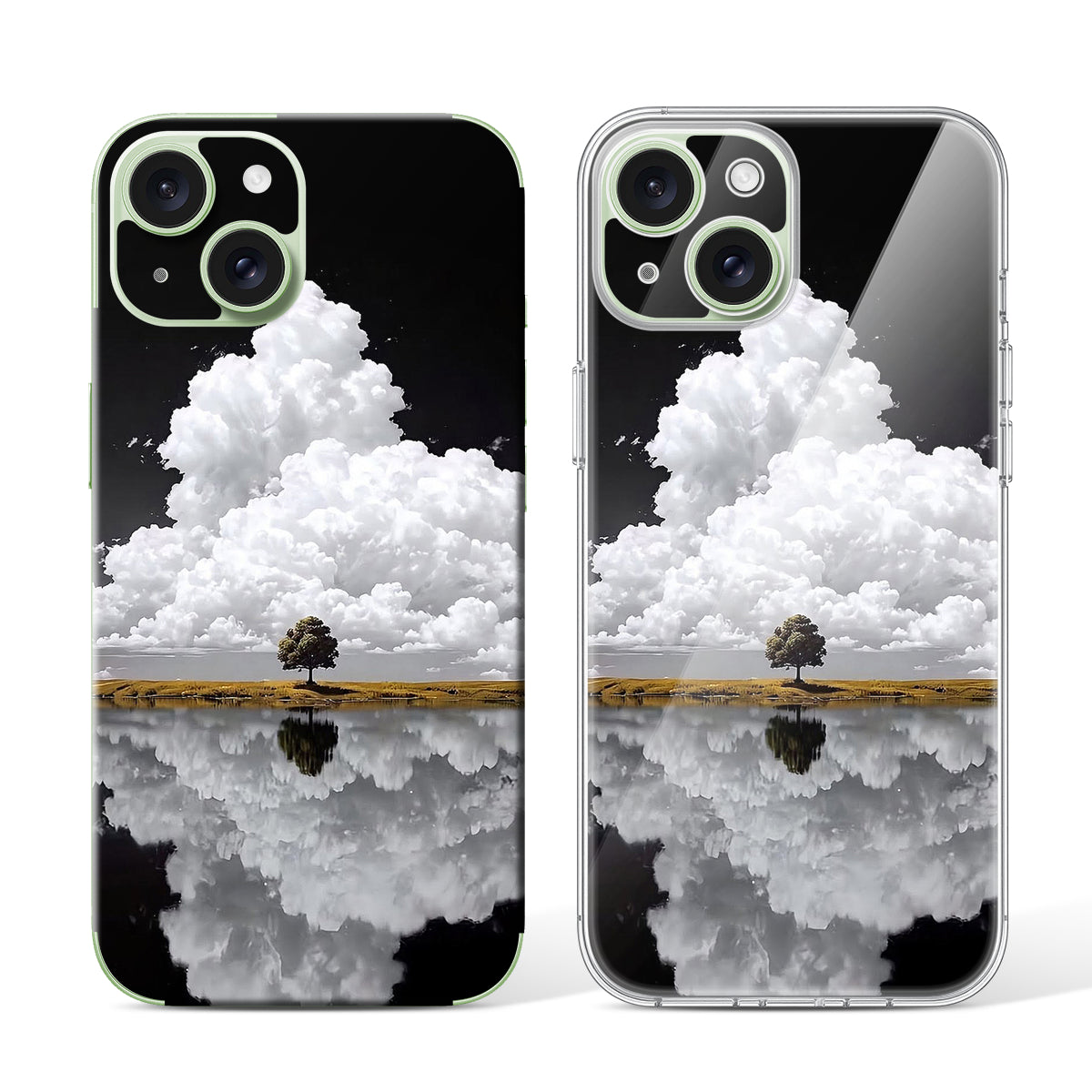 
Phone Skin for iPhone 15 Green — Design 55