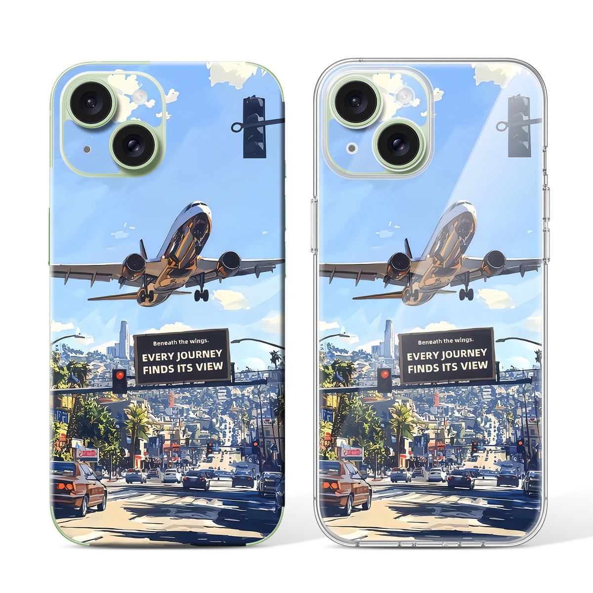 
Phone Skin for iPhone 15 Green — Design 60