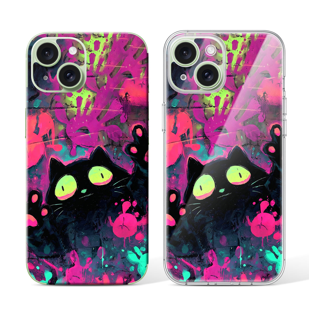 
Phone Skin for iPhone 15 Green — Design 66