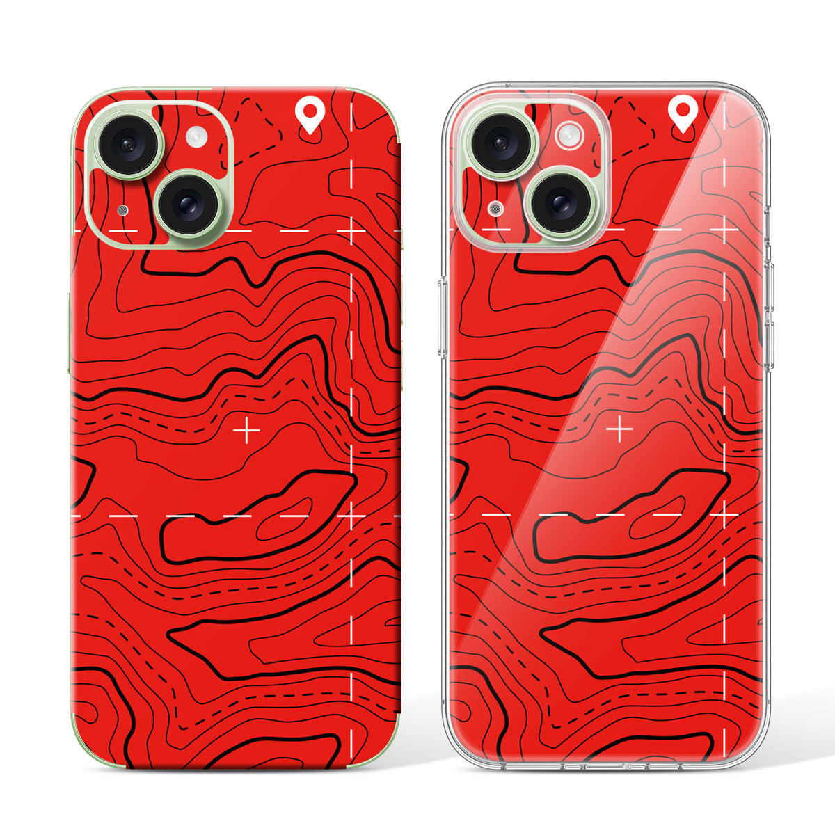 
Phone Skin for iPhone 15 Green — Design 83
