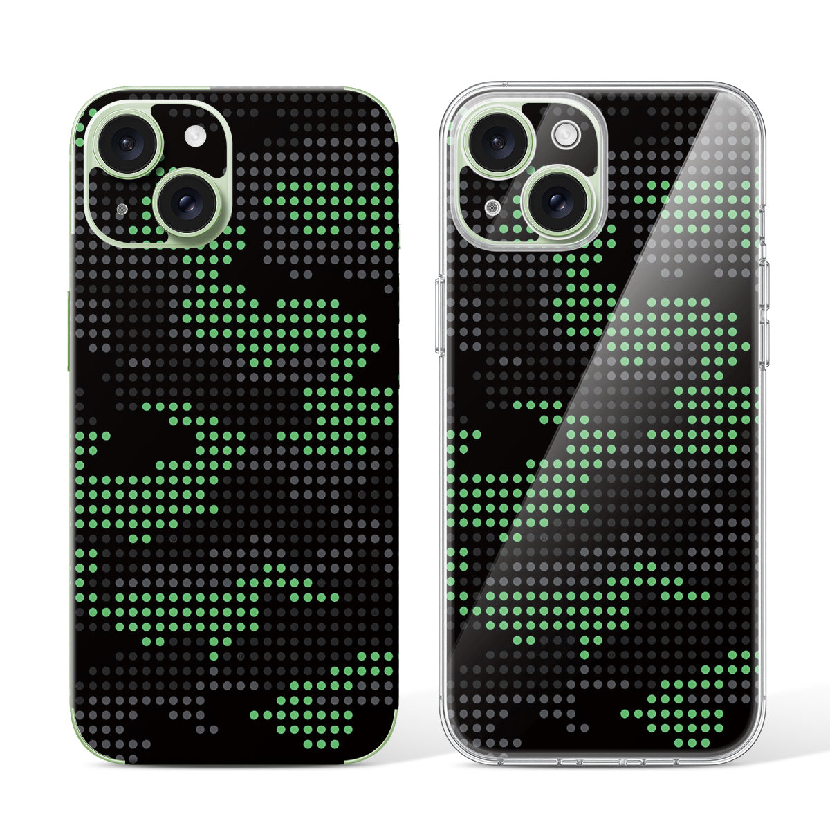
Phone Skin for iPhone 15 Green — Design 88