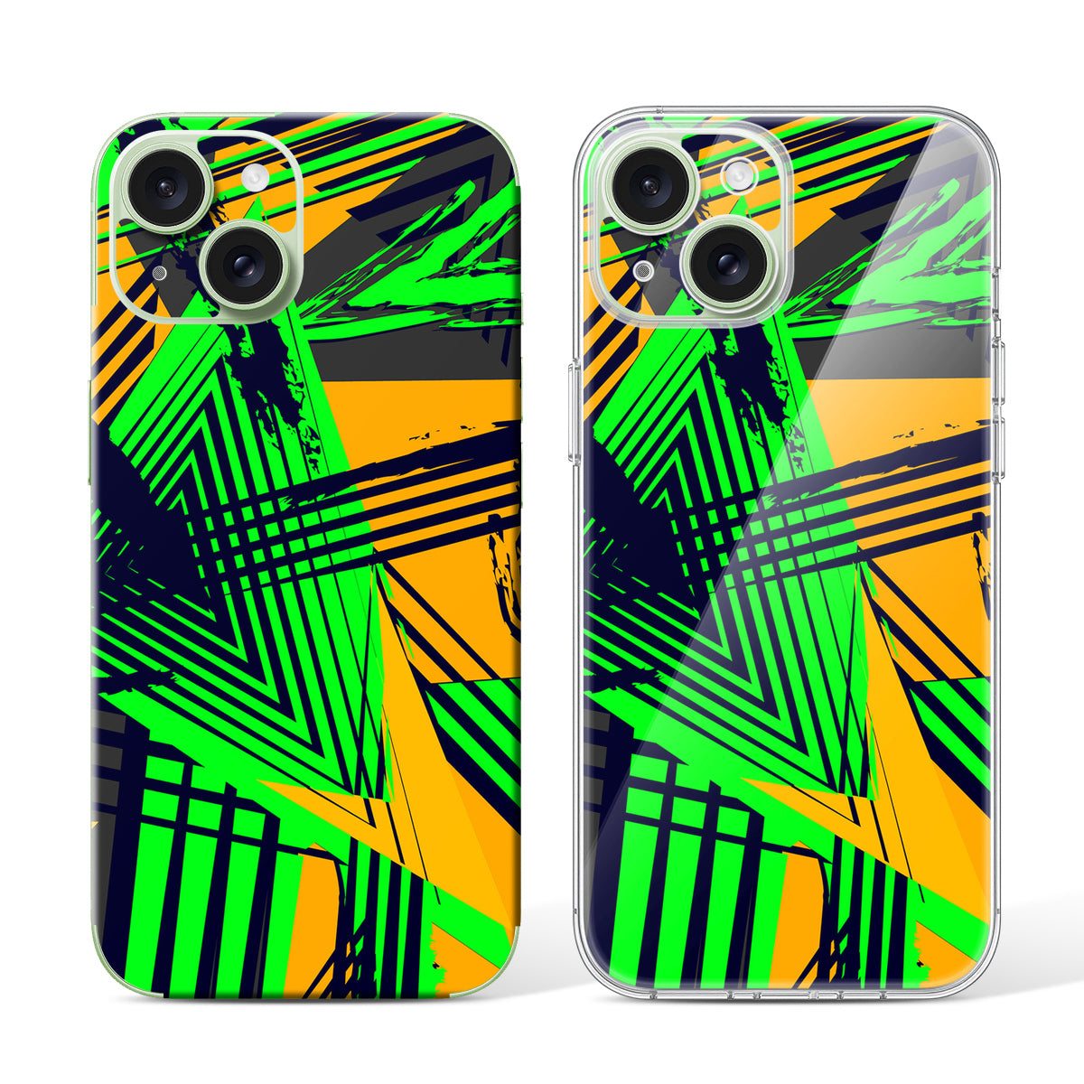 
Phone Skin for iPhone 15 Green — Design 95